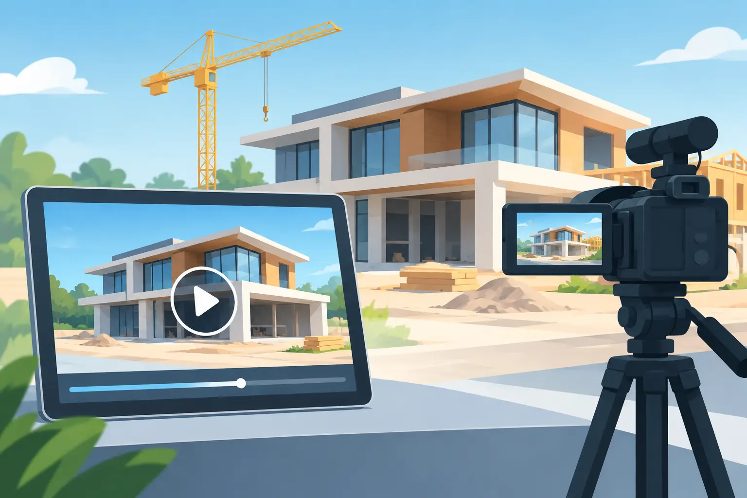 New Construction Real Estate Video That Sells Vision